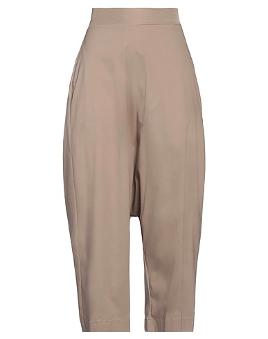 ALESSIO BARDELLE Casual trouser Taupe 66% Viscose, 31% Nylon, 3% Elastane