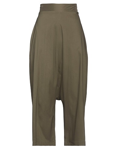 ALESSIO BARDELLE Pantalone Verde militare 66% Viscosa, 31% Nylon, 3% Elastan