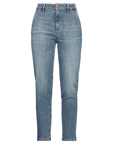 CIGALA'S Denim trousers Blue 98% Cotton, 2% Elastane