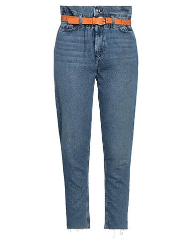 LIU •JO Denim trousers Blue 100% Cotton