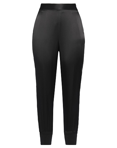 STELLA McCARTNEY パンツ ブラック アセテート 64% / レーヨン 36% / コットン