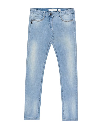 ELSY Denim trousers Blue 77% Cotton, 21% Polyester, 2% Elastane