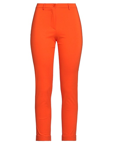 MIRELLA MATTEINI Pantalone Arancione 66% Viscosa, 31% Nylon, 3% Elastan