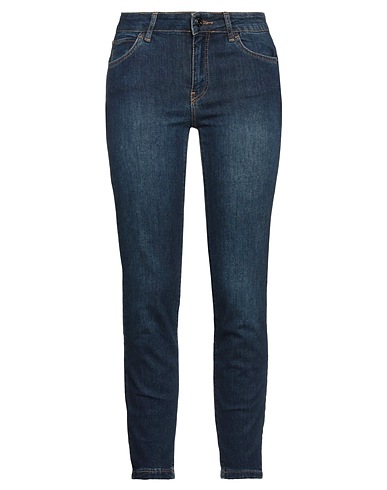 CARACTÈRE Denim trousers Blue 98% Cotton, 2% Elastane