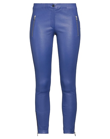 ARMA Pantalone Viola scuro Pelle di agnello