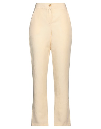 LIU •JO Casual trouser Sand 78% Lyocell, 22% Linen