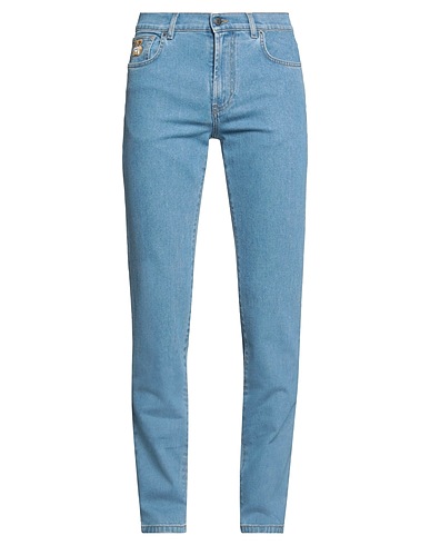 MOSCHINO Denim trousers Blue 98% Cotton, 2% Elastane