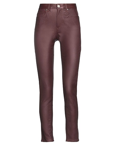 FEDERICA TOSI Pantalone Prugna 68% Viscosa, 20% Poliammide, 10% Poliestere, 2% Elastan