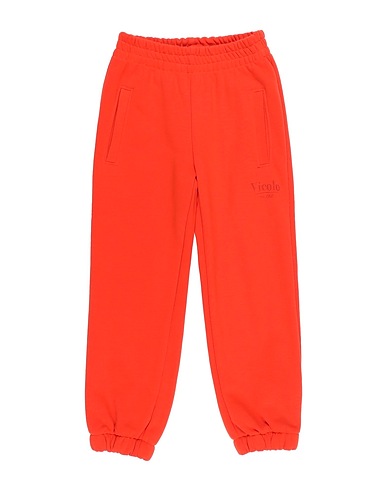 VICOLO Casual pants Orange 65% Cotton, 35% Polyester