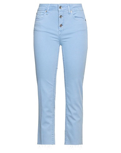 LIU •JO Casual pants Light blue 66% Cotton, 30% Polyester, 4% Elastane