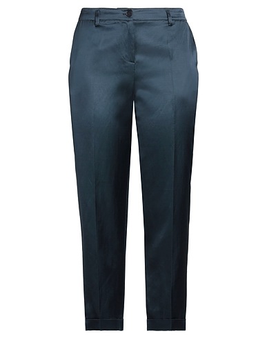 P.A.R.O.S.H. Pantalone Blu notte 42% Viscosa, 33% Lino, 25% Cotone
