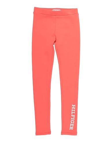 TOMMY HILFIGER Leggings Salmon pink 78% Cotton, 18% Polyester, 4% Elastane