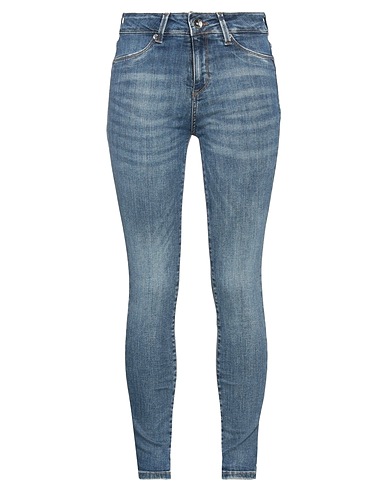 GAUDÌ Denim pants JEANS Blue 94% Cotton, 4% Elastomultiester, 2% Elastane