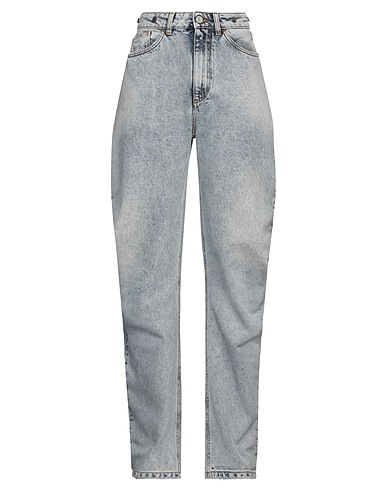 PHILOSOPHY di LORENZO SERAFINI Denim pants Blue 100% Cotton