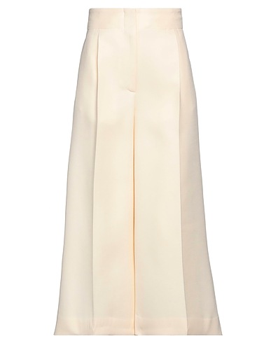 SUPER BLOND Pantalone Panna 50% Lana, 50% Seta