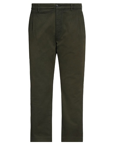 PENCE Chinos VERDE SCURO 97% Cotton, 3% Elastane