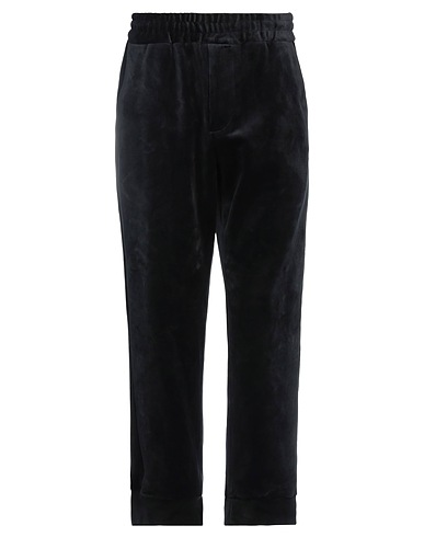 EMPORIO ARMANI Casual trouser Black 62% Polyester, 34% Cotton, 4% Elastane