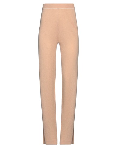 MAX MARA STUDIO Casual trouser Beige 80% Wool, 20% Cashmere