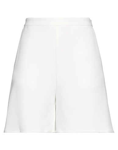 CALVIN KLEIN Shorts & Bermuda White 94% Polyester, 6% Elastane