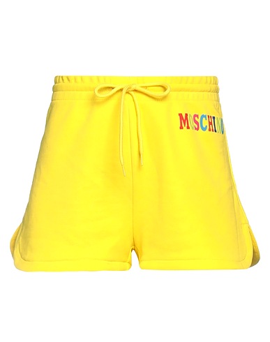 MOSCHINO ショートパンツ＆バミューダパンツ イエロー オーガニックコットン 100%