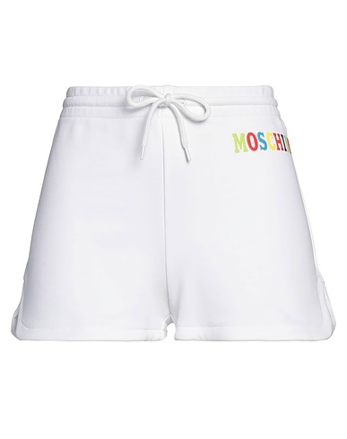 MOSCHINO Shorts & Bermuda Bianco 100% Cotone organico