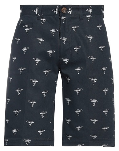 MINIMUM Shorts & Bermuda Midnight blue 100% Cotton