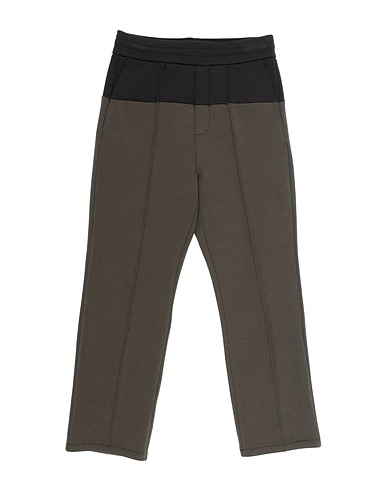 EMPORIO ARMANI Casual pants Military green 76% Cotton, 18% Polyester, 6% Elastane
