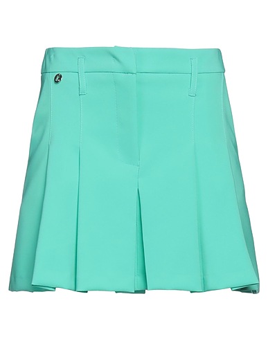 KONTATTO Minigonna Verde smeraldo 89% Poliestere, 11% Elastan