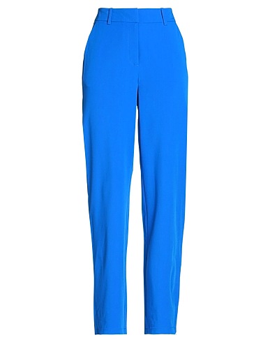 VERO MODA Casual trouser Bright blue 78% Polyester, 18% Viscose, 4% Elastane