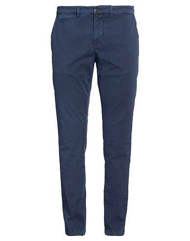 BRIGLIA 1949 Casual trouser Midnight blue 97% Cotton, 3% Elastane