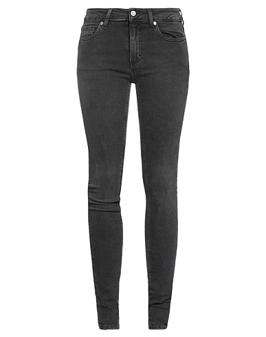 ZADIG&VOLTAIRE Denim trousers Charcoal 98% Cotton, 2% Elastane