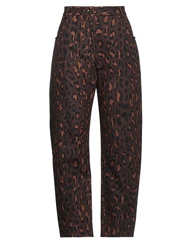 BLAZÉ Milano Casual pants Brown 100% Cotton