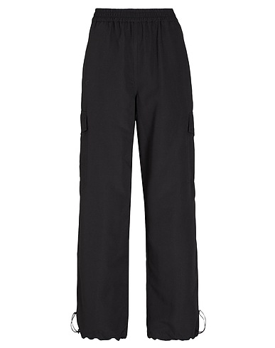 8 by YOOX Cargo RECYCLED POLY PARACHUTE PANTS
 Black 100% Recycled polyester
