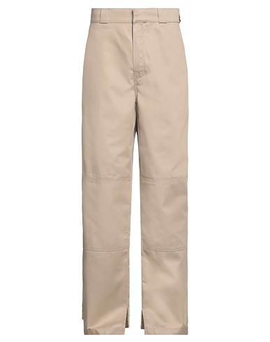 PALM ANGELS Pantalone Khaki 65% Poliestere, 35% Cotone