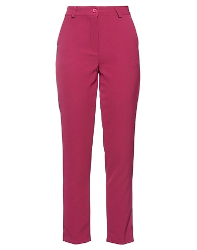 ELEONORA AMADEI Casual trouser Garnet 95% Polyester, 5% Elastane