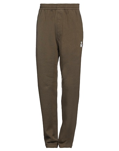 ISABEL MARANT Casual trouser Green 88% Cotton, 12% Polyester, Polyamide