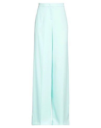 PINKO Casual trouser Light green 98% Polyester, 2% Elastane