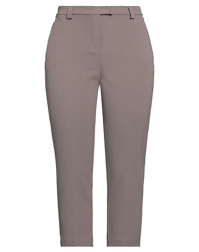 ANNARITA N Pantalone Khaki 96% Poliestere, 4% Elastan
