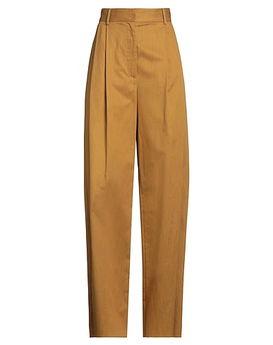 FERRAGAMO Casual pants Camel 75% Silk, 25% Linen