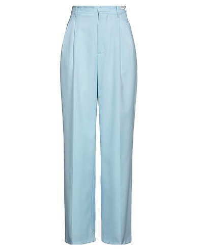 MARNI Casual pants Sky blue 100% Virgin Wool