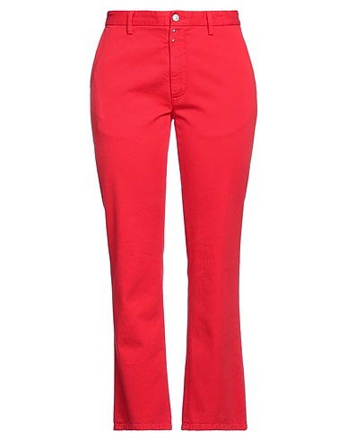 MM6 MAISON MARGIELA Denim pants Red 100% Cotton