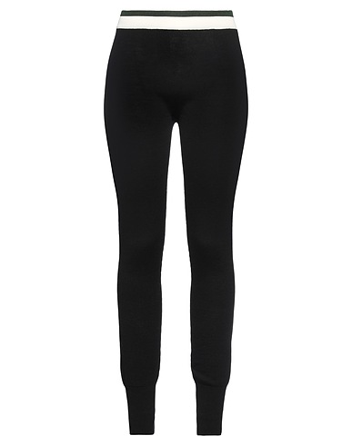 JIL SANDER+ Casual trouser Black 83% Virgin Wool, 12% Viscose, 3% Polyester, 2% Silk