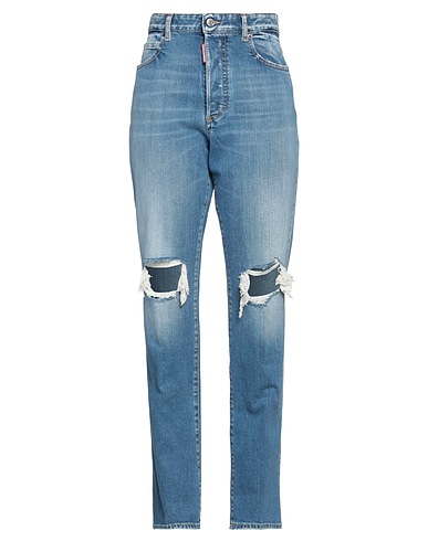 DSQUARED2 Denim trousers Blue 99% Cotton, 1% Elastane