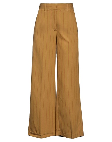 OTTOD'AME Casual trouser Khaki 92% Viscose, 8% Polyester