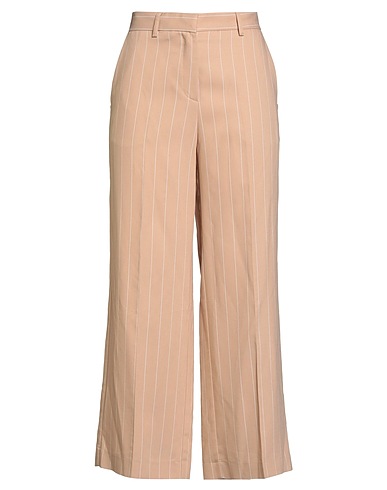 OTTOD'AME Pantalone Beige 92% Viscosa, 8% Poliestere