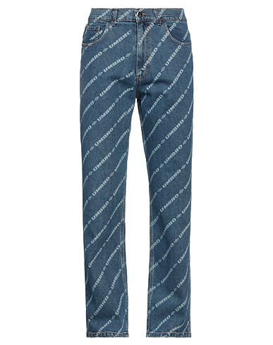 UMBRO Denim trousers Blue 98% Cotton, 2% Elastane
