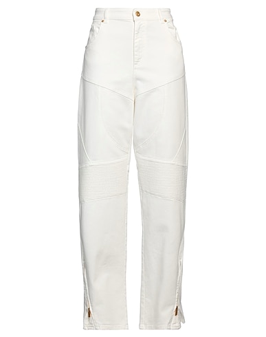 BLUMARINE Baggy Λευκό 98% Βαμβάκι, 2% Ελαστάνη