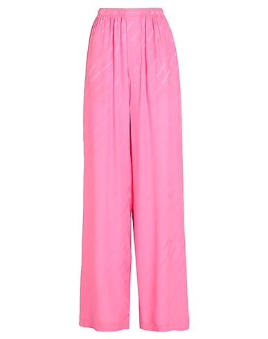 BALENCIAGA Casual trouser Pink 100% Silk