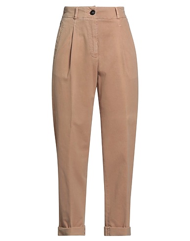 PESERICO Casual παντελόνι EASY Καμηλό 98% Βαμβάκι, 2% Ελαστάνη