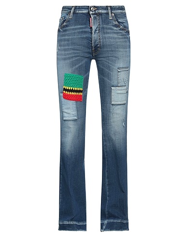 DSQUARED2 Denim trousers Blue 99% Cotton, 1% Elastane